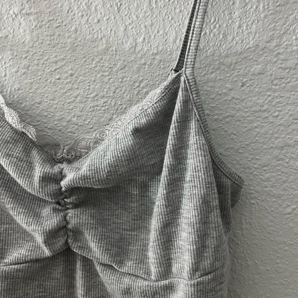 SHEIN Gray Ribbed Camisole Top - Picture 3 of 4
